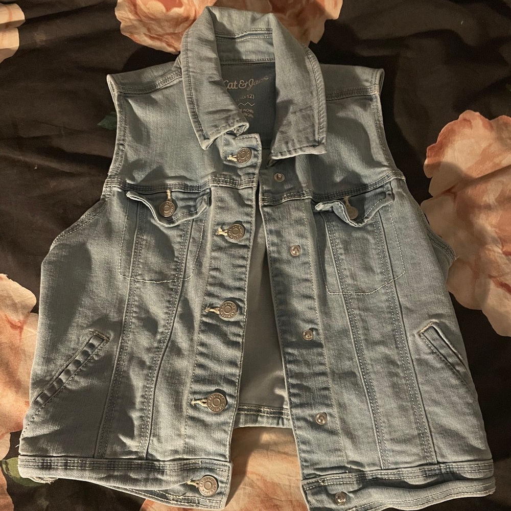 Cat and jack jean jacket